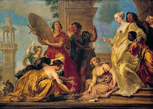 Jan Boeckhorst Achilles among the daughters of Lycomedes